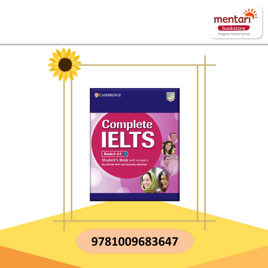 Cambridge English Complete IELTS Bands 5-6.5 SB w/Ans | Buku Bahasa Inggris | IELTS