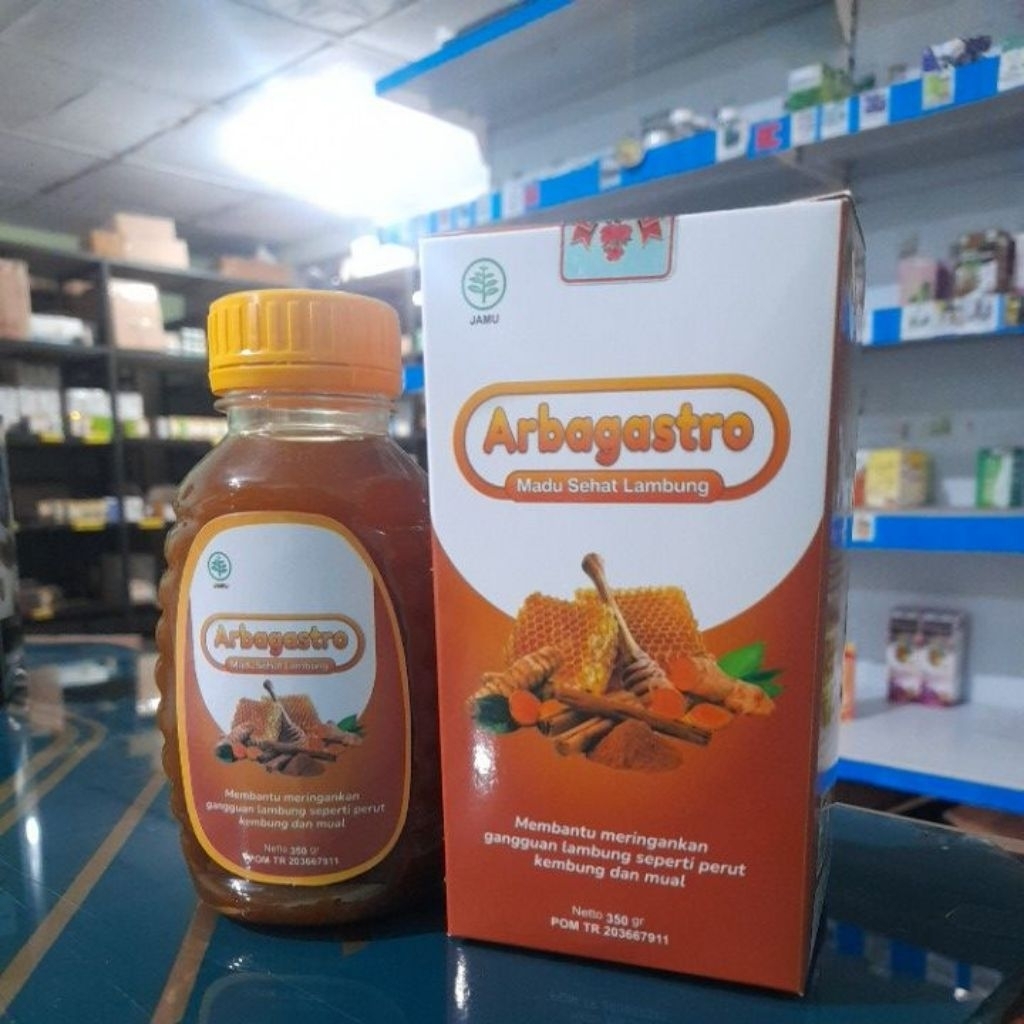 Madu lambung fit ARBAGASTRO/madu spesial lambung 350gr