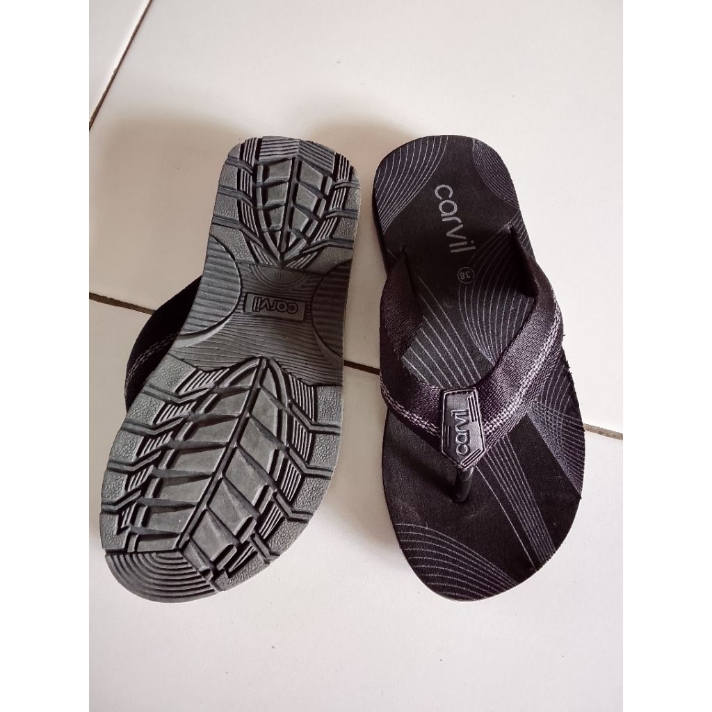 sendal jepit carvil ORIGINAL