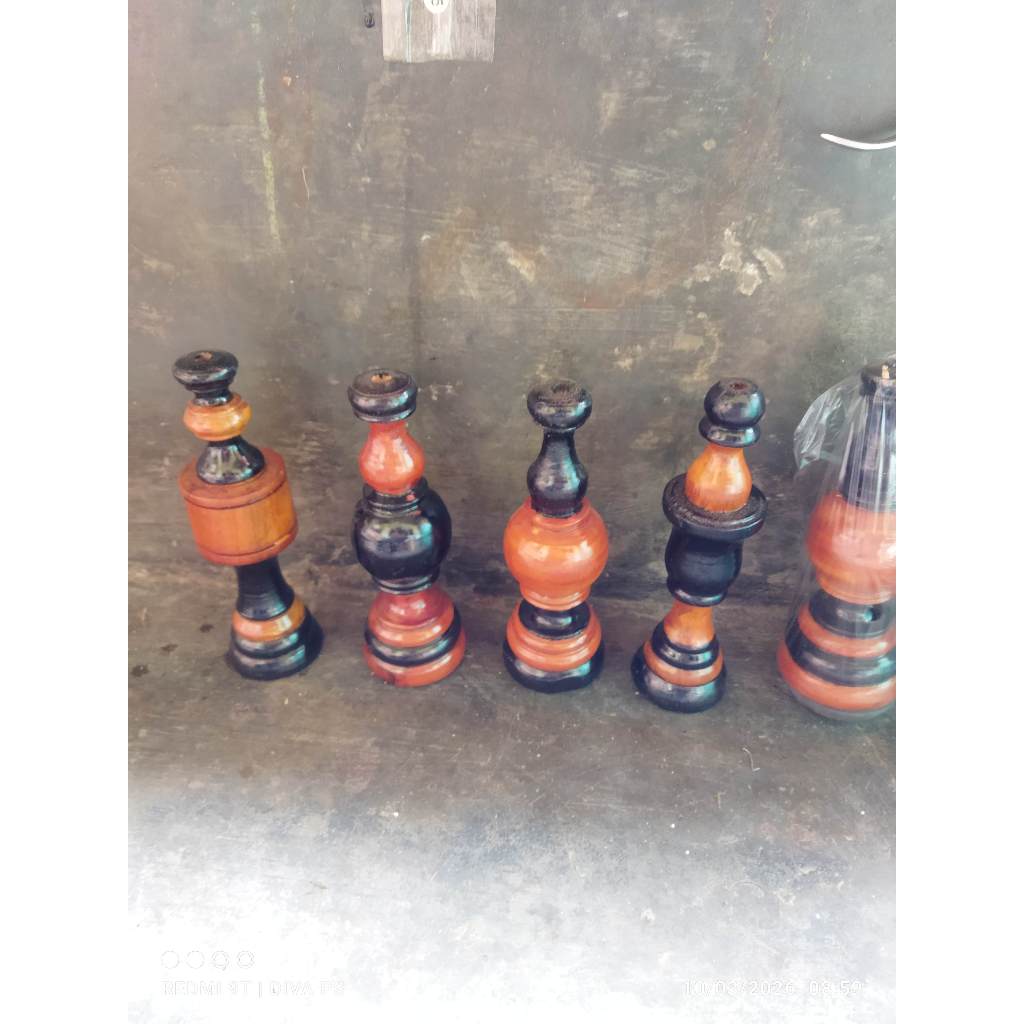 Pion Pleci Panjang Pion Sangkar Holopet Pleci Murah Sudah Finishing mahkota pleci kayu