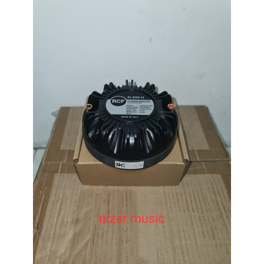 Tweeter RCF N550H / Driver Tweeter N550H Model Baut / N550H