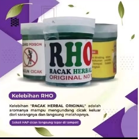 GROSIR RACUN CICAK DAN TOKEK AMPUH, RACAK HERBAL ORIGINAL RHO NO1 RACUN  PEMBASMI CICAK SANGAT AMPUH