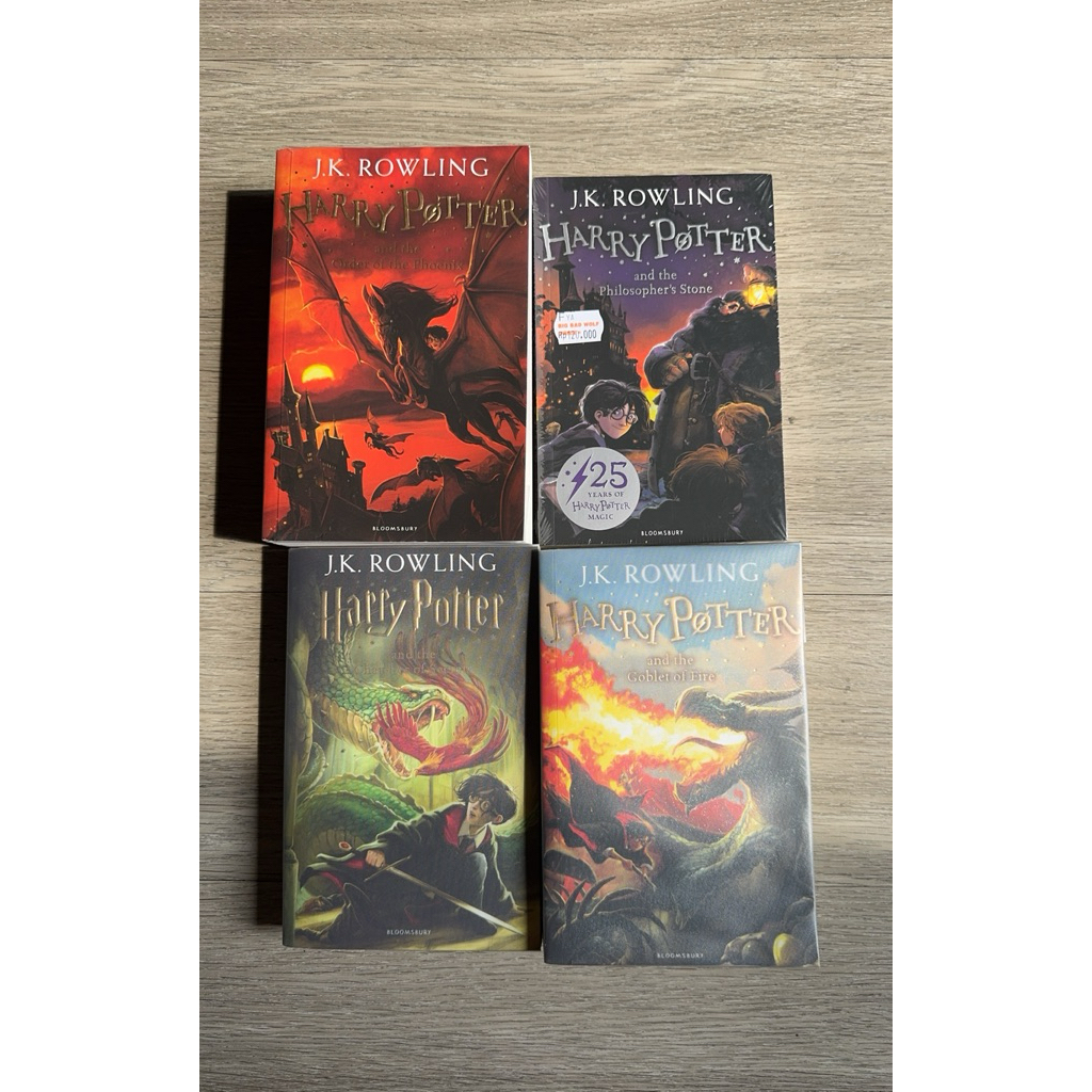 [PRELOVED] Harry Porter Book (1-5) English Version