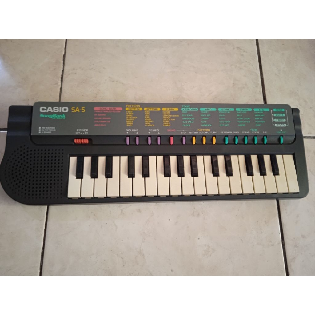 keyboard Casio sa 5 mulus