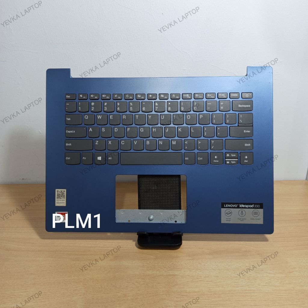 [ BIRU TUA ] Palmrest Lenovo Ideapad 320 330 14 Inch Normal Tested Seken Original [ frame cover casi