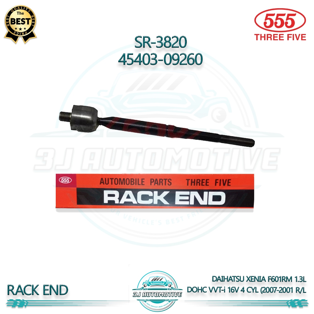 Rack End Daihatsu Rack End Avanza/Xenia New F601RM 1.3 DOHC 2007-2011 RH/LH SR-3870 45503-BZ010 [555