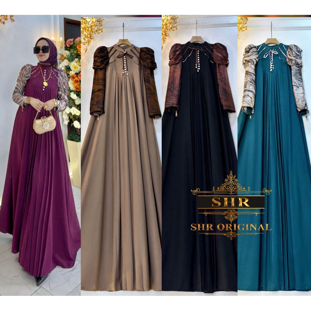 SHR ORIGINAL 100% READY READY GAMIS LENGAN ZEBRA WOLFIS VOL 2 GAMIS LEBARAN