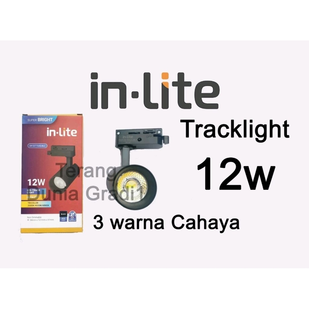 Tracklight Inlite 12wat INTA277 Lampu Spot Inlite 12w Lampu Sorot Inlite 12w Lampu Track Inlite 12w 