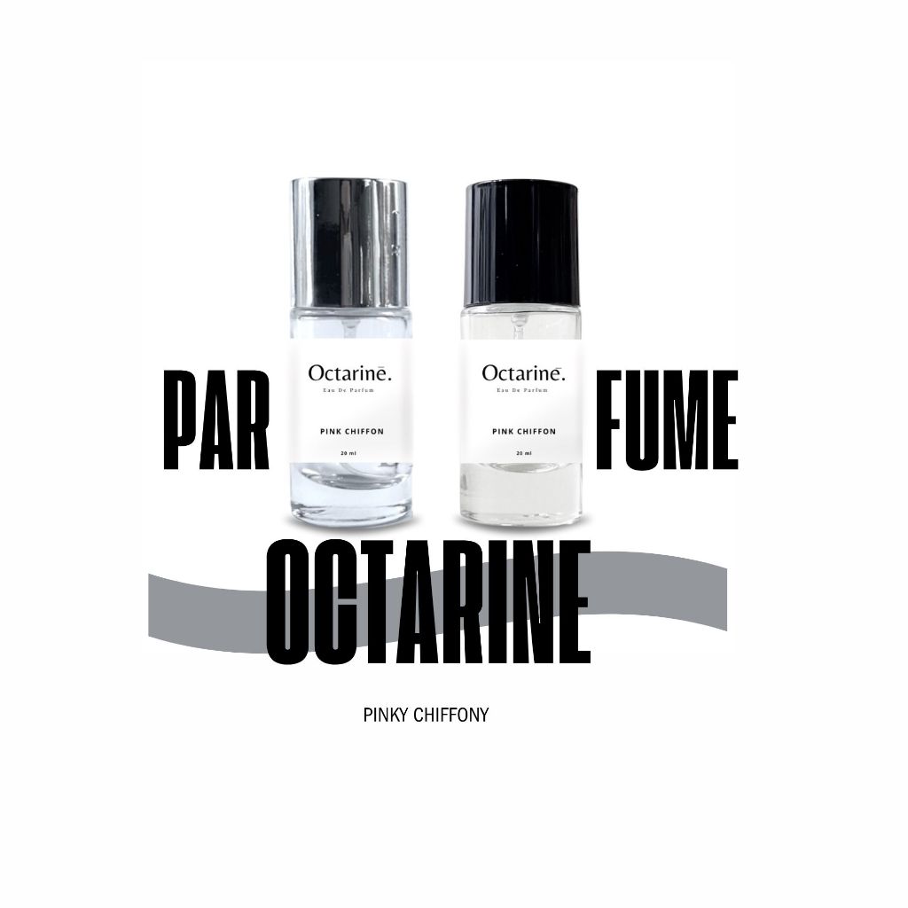 Octarine Pinky Chiffony Perfume Wanita | Wangi Vanilla Powdery Soft