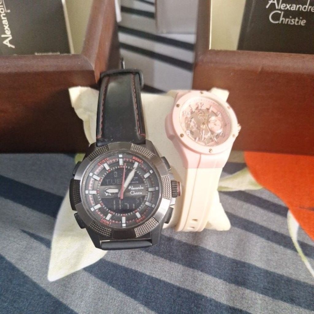 jam second Alexandre Christie 2a02Bf dan 9374MH