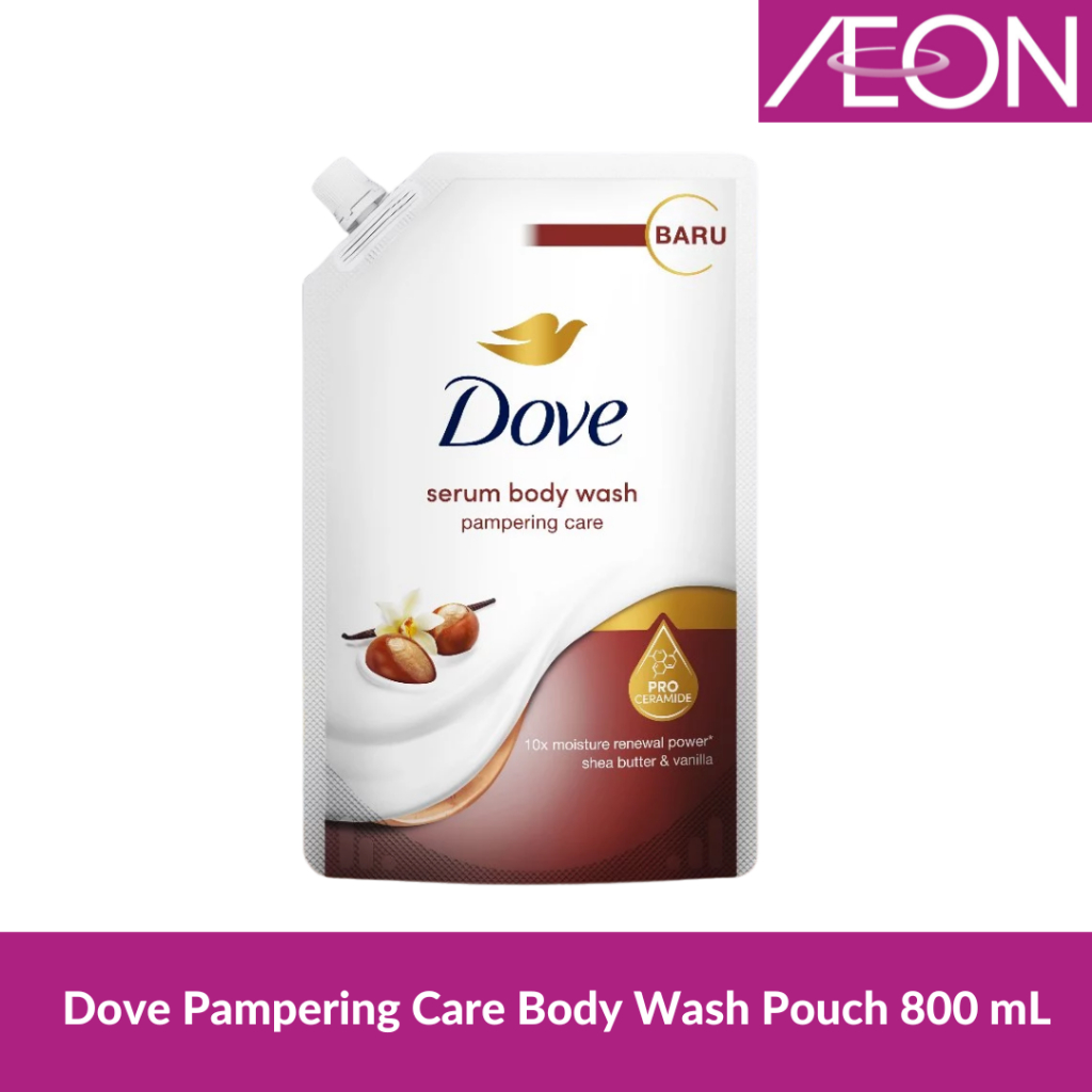 Dove Pampering Care Body Wash Pouch - 800 mL