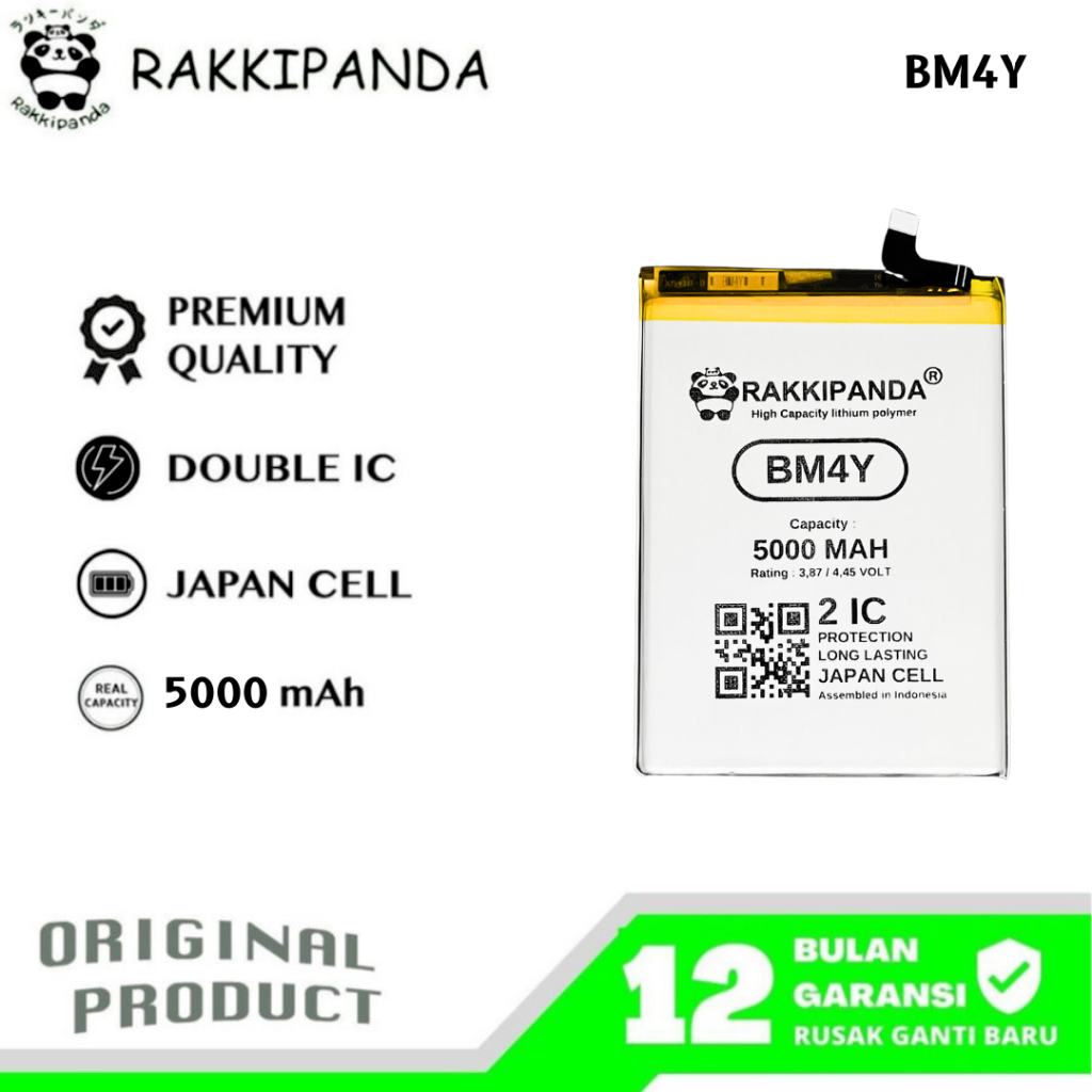 RakkiPanda - BM4Y Poco F3 / F3 Pro / Redmi K40 / K40 Pro Batre Batrai Baterai