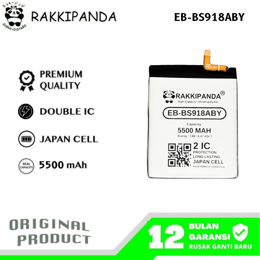 RakkiPanda - EB-BS918ABY Samsung S23 Ultra Batre Batrai Baterai