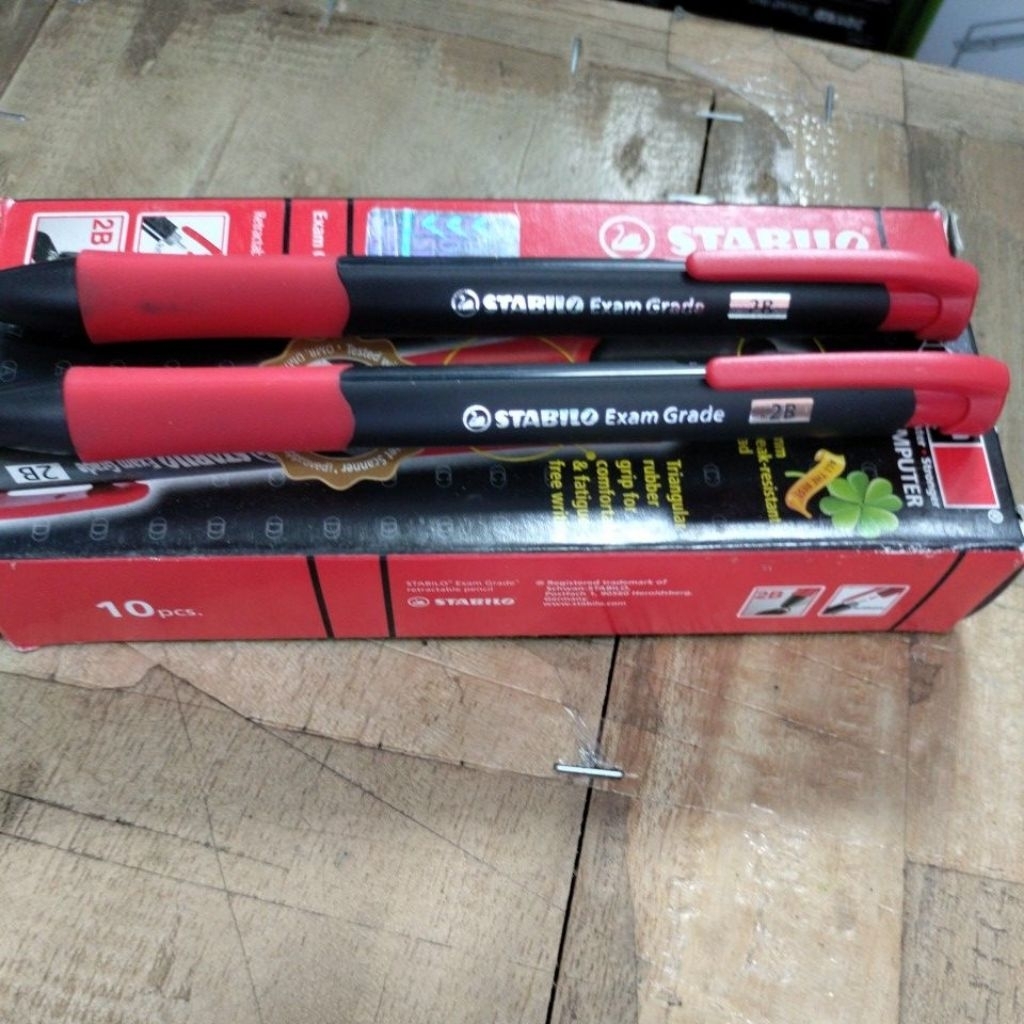pensil mekanik stabilo 2B 2.0mm
