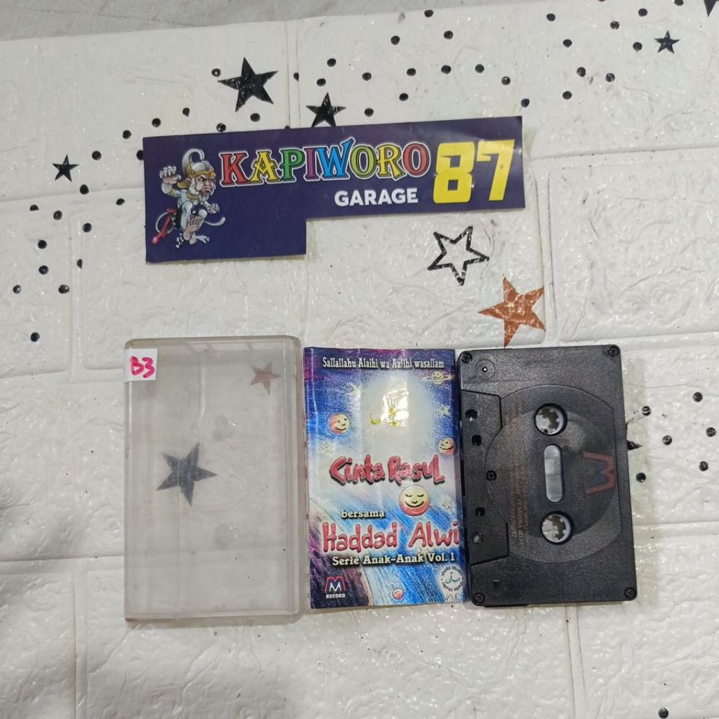 KASET PITA,,,,CINTA RASUL BERSAMA HADDAD ALWI SERIE ANAK-ANAK VOL. 1