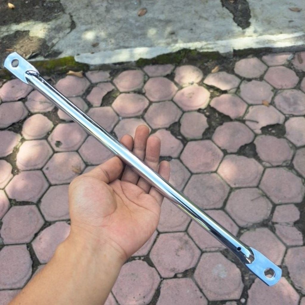 Penahan Tromol Yamaha Rx King / Bartansioner Tromol Belakang Rx King Original Chrome ( Bahan Origina