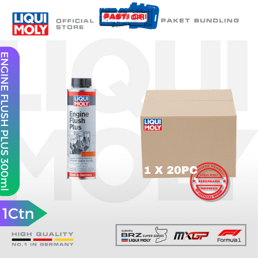 [Paket 1 Dus Additive] Liqui Moly Engine Flush Plus 300 ML - 8374