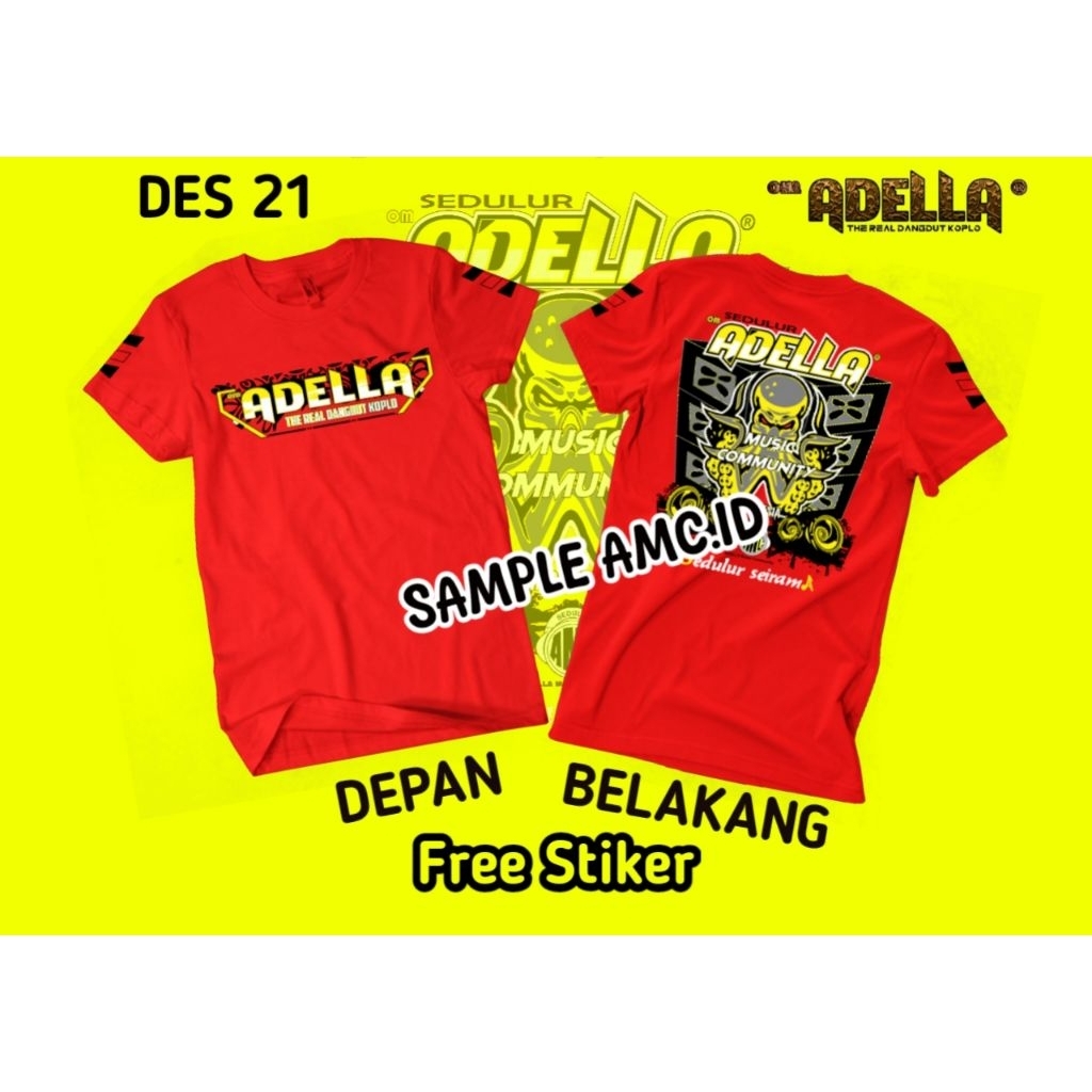 KAOS OM ADELLA ORIGINAL 100% by AMC.ID (DES. 21)