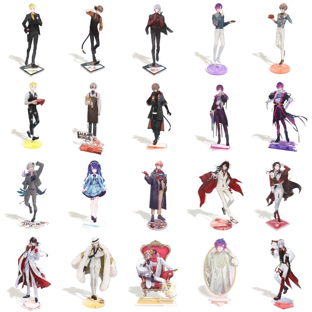 (Ready stock) Noctyx voltaction acrylic stand sharing mix official goods merchandise nijisanji jp ni