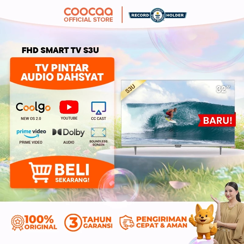COOCAA - SMART TV 32" 32S3U