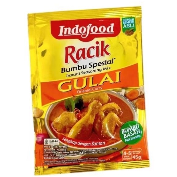 Indofood Racik Gulai / Kare / Rawon / Soto Ayam / Balado
