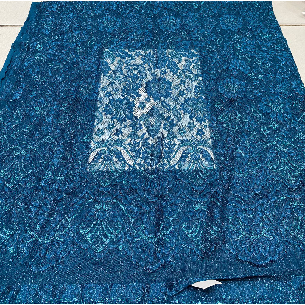 BAKAL KAIN KEBAYA BROKAT SEMI PRANCIS SAINT LORRAINE PREMIUM 3D