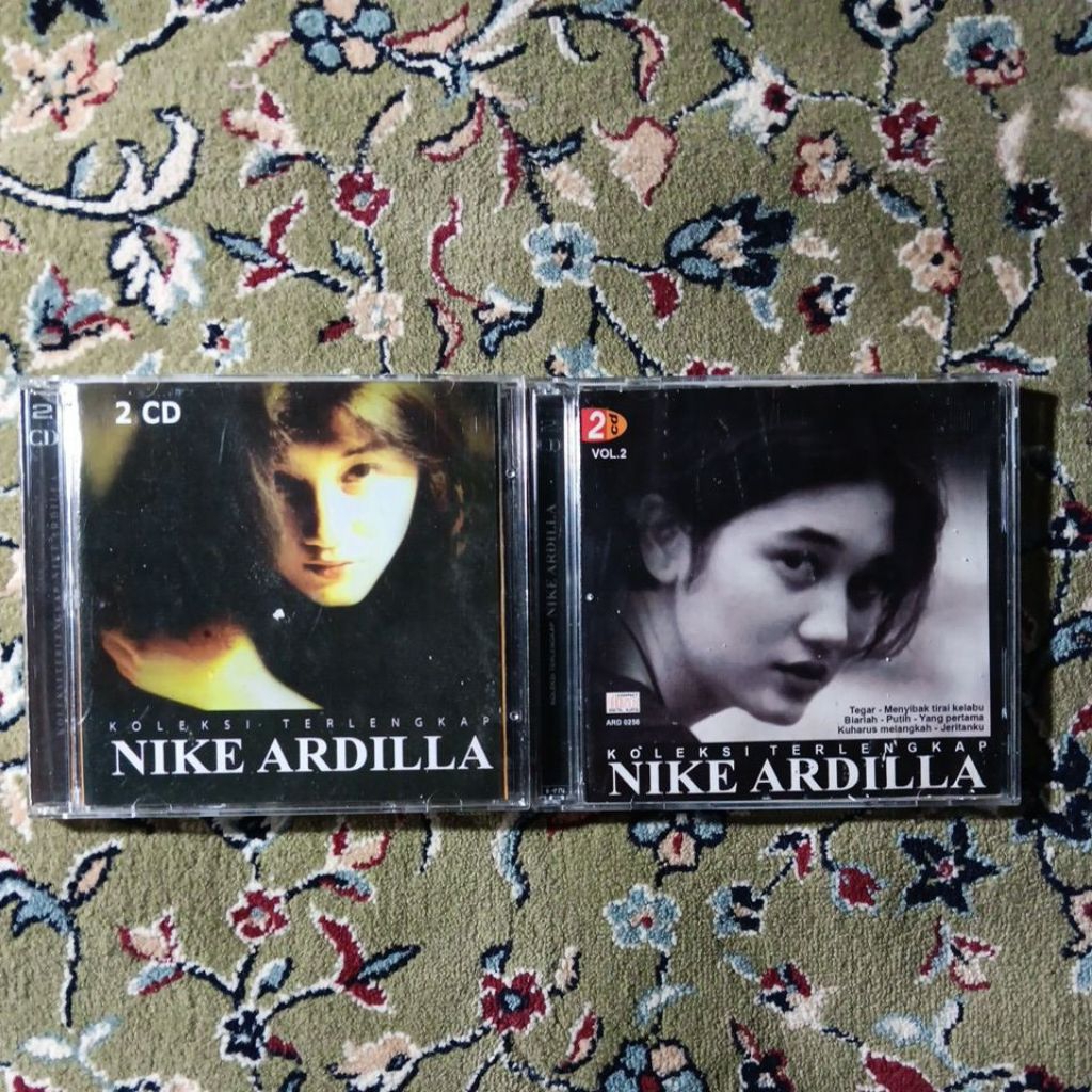 Paket CD Koleksi Terlengkap NIKE ARDILLA Vol. 1 & 2