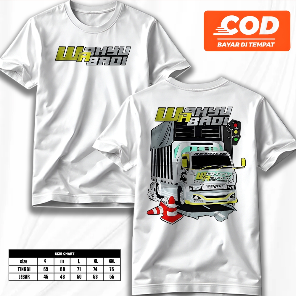 DONATELLO KAOS - Kaos Truck Wahyu Abadi madura Racing Terbaru - Kaos Numpak Center TruckOleng