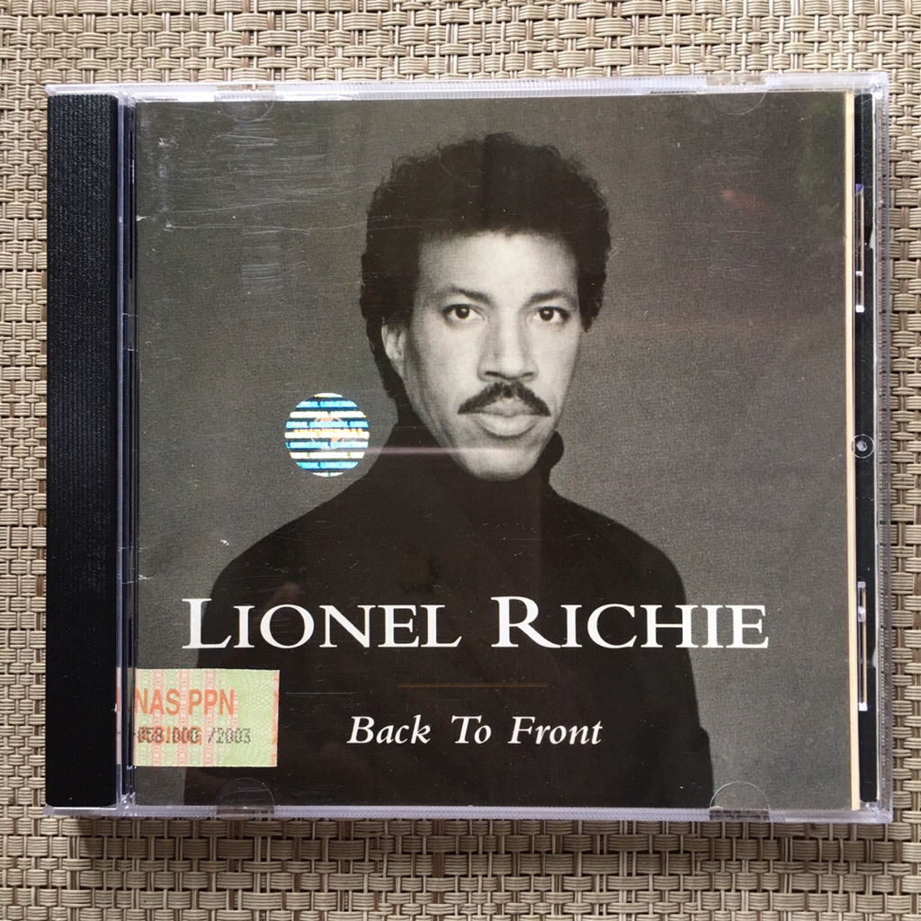 CD Lionel Richie - Back To Front