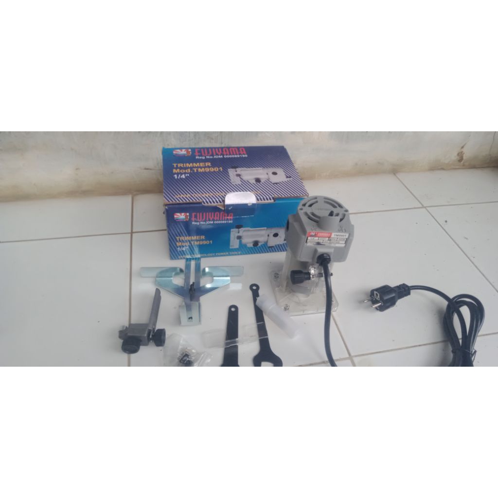 Wood Trimmer FUJIYAMA TM9901 / MESIN Profil Kayu Mini