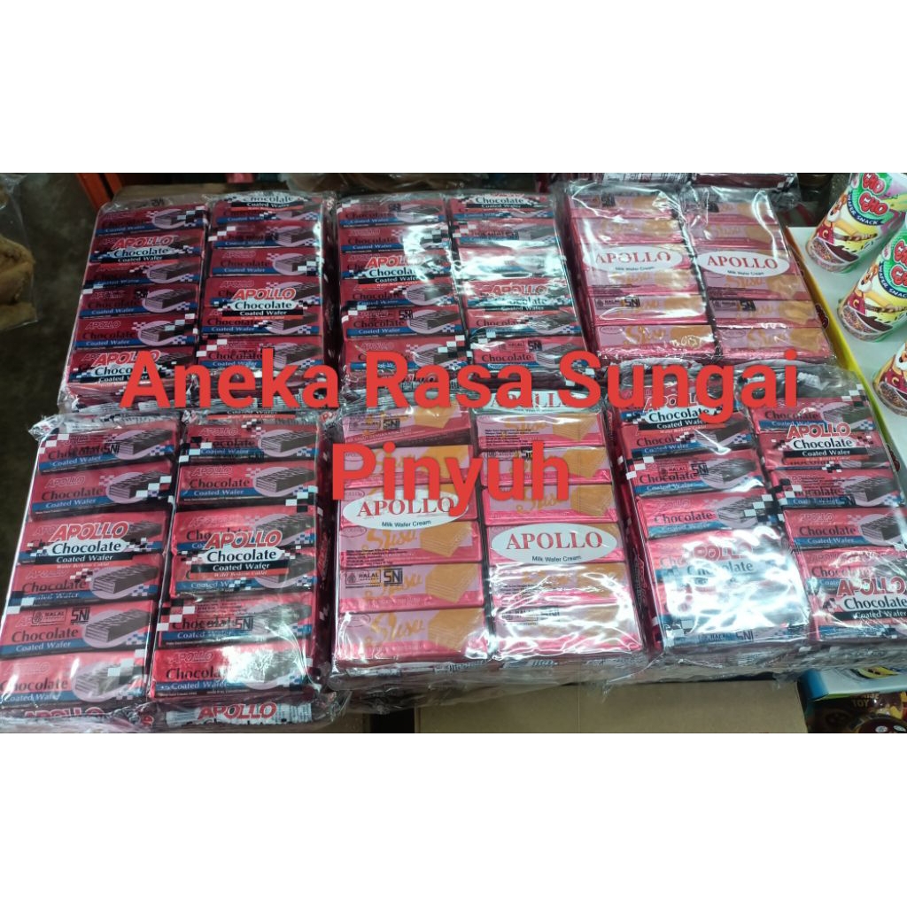 Apollo Wafer/Lovin Wafer/Wafer Susu/Wafer Coklat