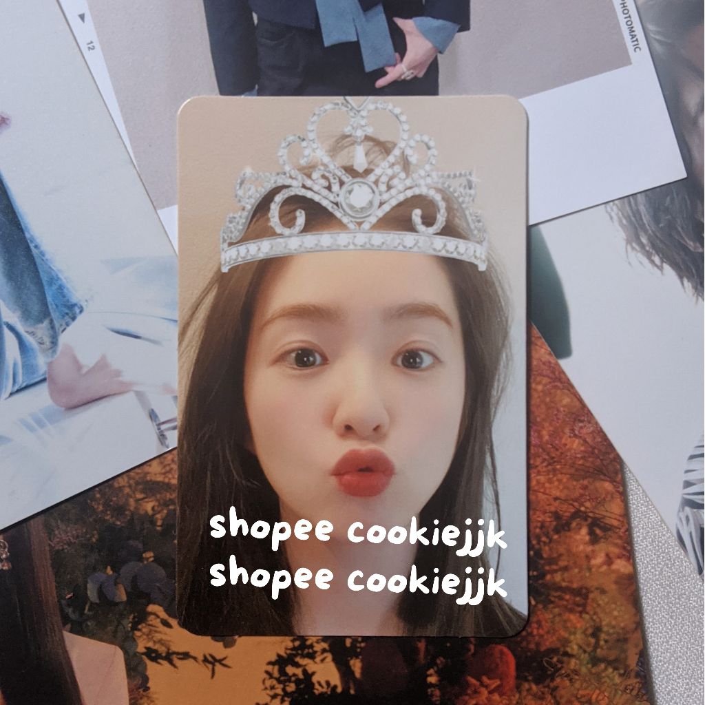 ready photocard official red velvet irene 8th anniversary MD lucky draw