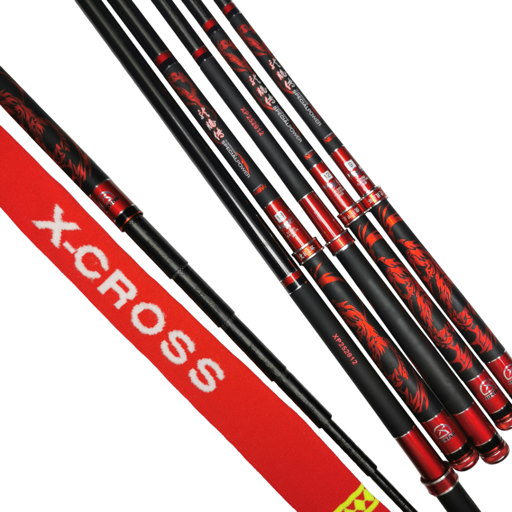 X-CROSS Juxing Joran Tegek Carbon 540 Cm Bonus Ujung Joran
