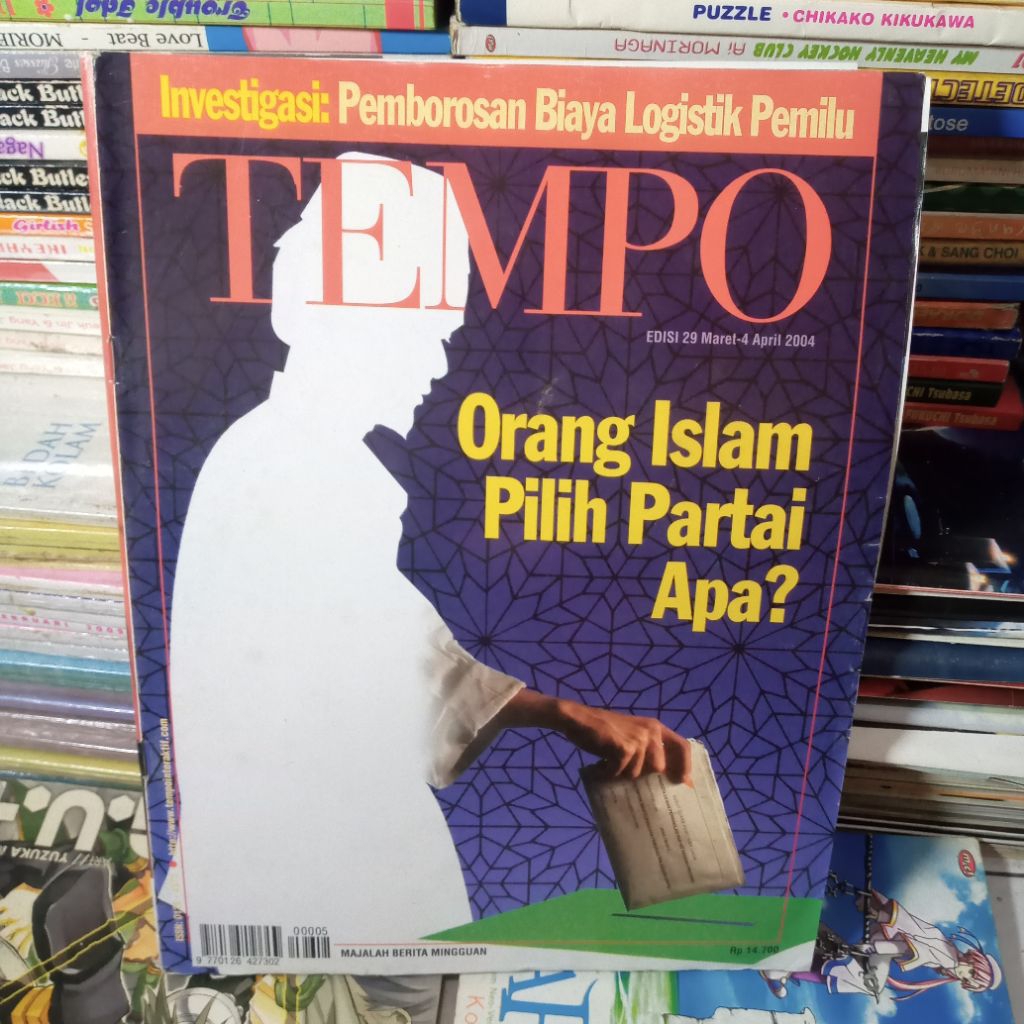 majalah tempo edisi April 2004 154 halaman