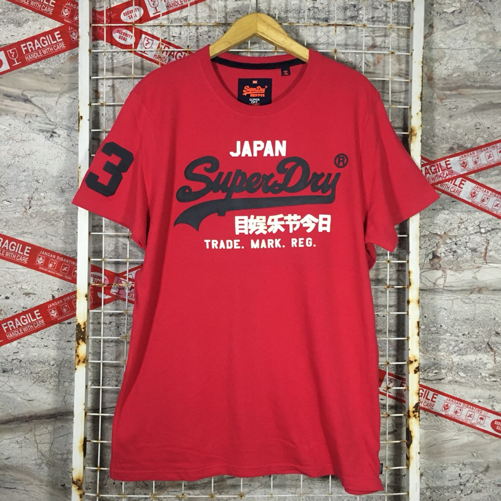 Kaos SuperDry Original Big Logo Second Preloved . 05935