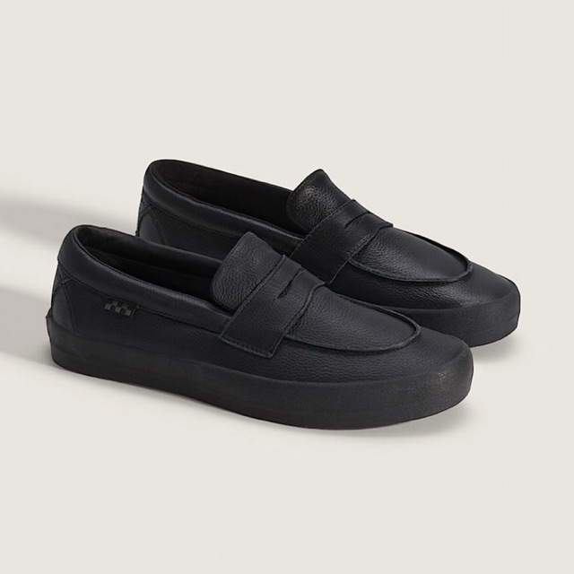 Vans Skate Loafer Shoes - Black/Black