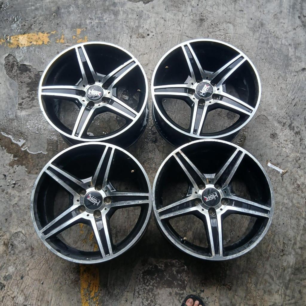 Velg racing second hsr emision ring 17 lobang 5 cocok buat hrv crv xpander dll
