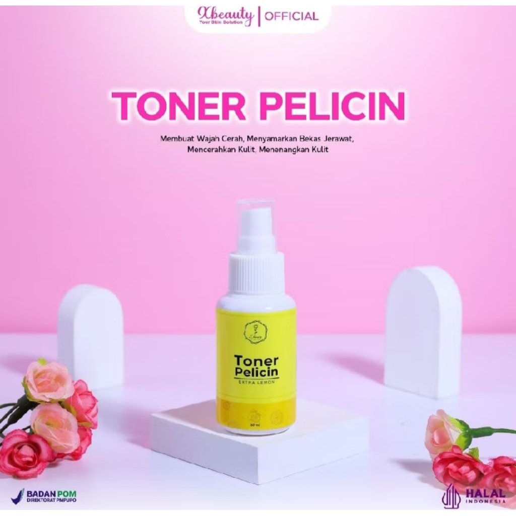 toner pelicin by xbeautyskin bpom