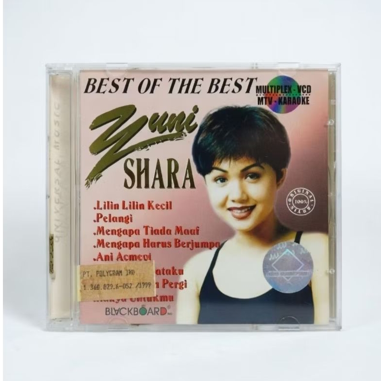 VCD Karaoke Yuni Shara - Best Of The Best (Bagus)