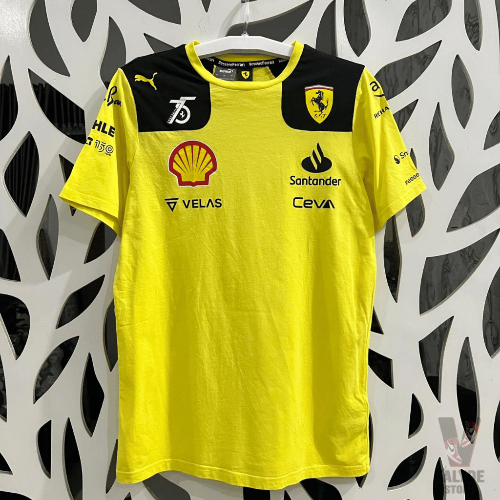[Second/Size S] Baju Kaos Scuderia Ferrari Formula One Team Monza GP 2022