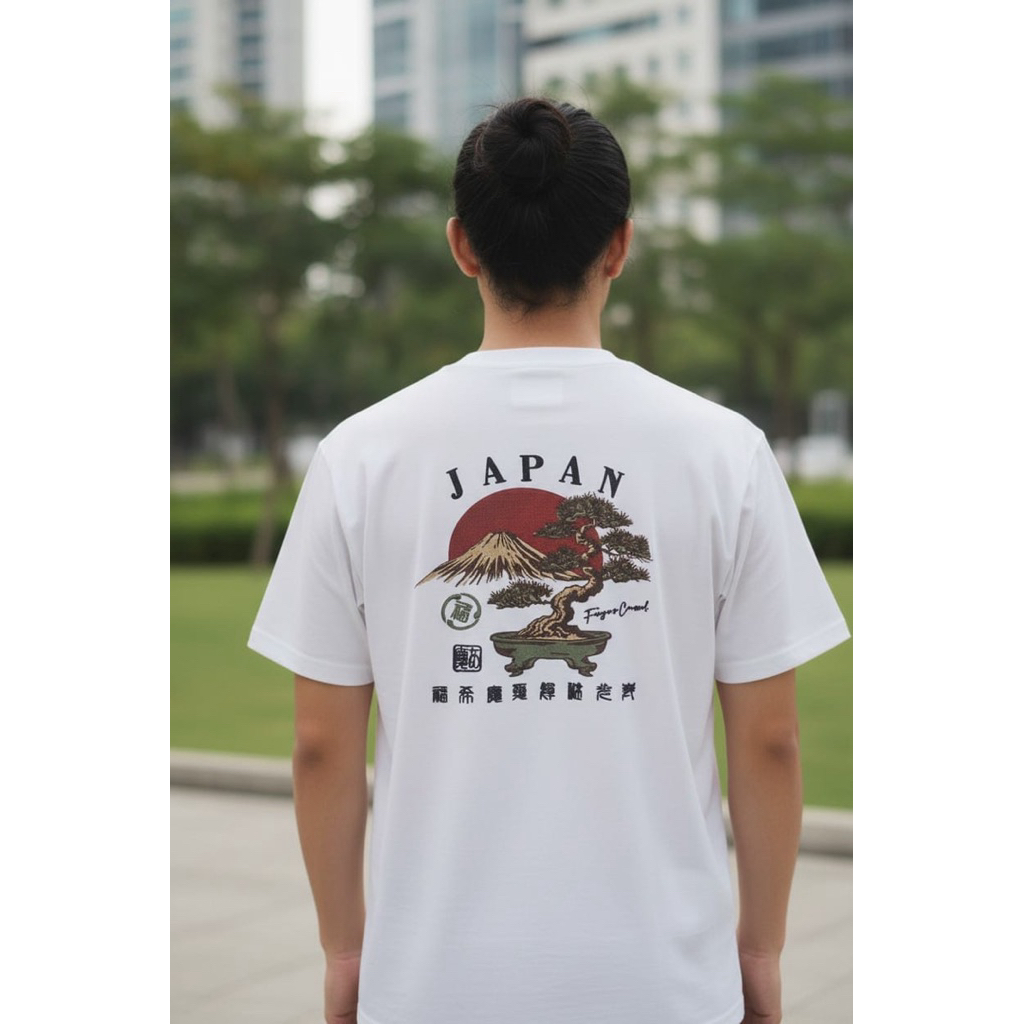KAOS JEPANG POWER TO THE PEOPLE - Ready Stock