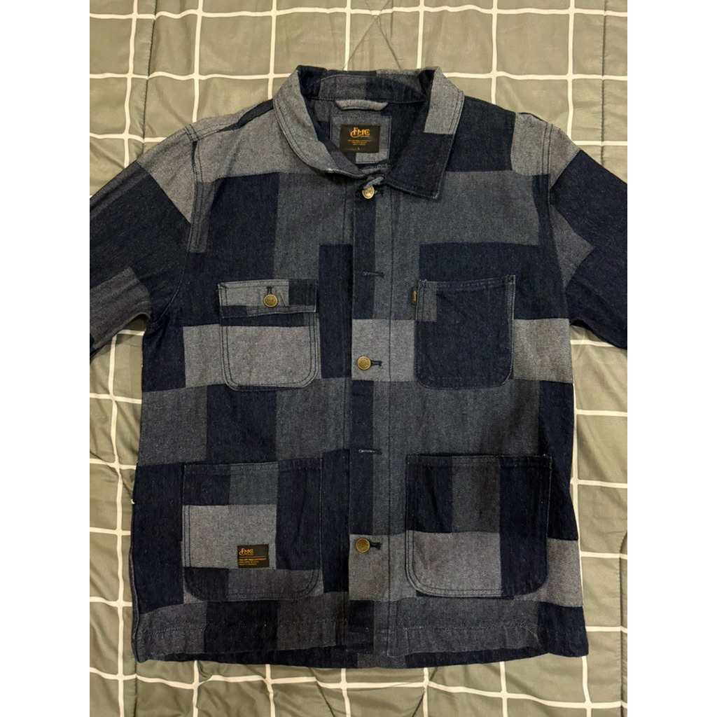 FOR SALE FMC SPEED SUPPLY DENIM JACKET SIZE L