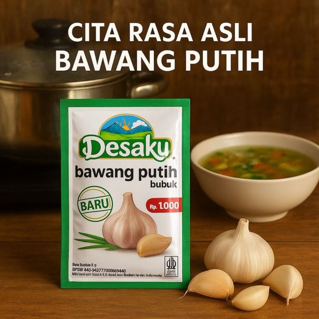 Desaku bawang putih bubuk