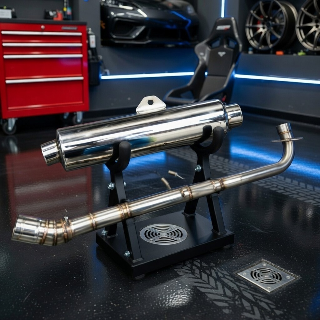 knalpot ckd satria fu pnp grand supra jupiter vega shogun suara standart dan bobok