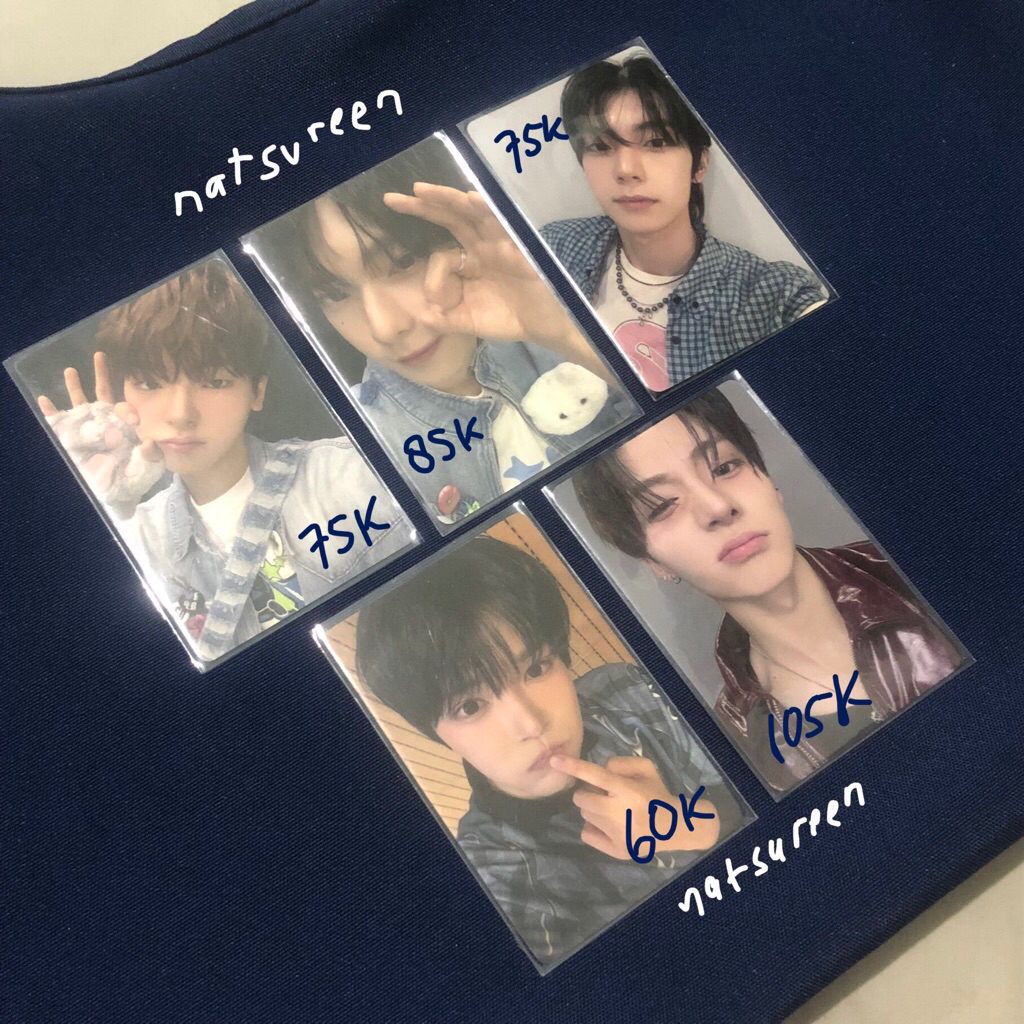 [BACA DESC] WTS PC PHOTOCARD After Journey Boys II Planet 2 Shanghai Sangwon Woojin Liyu Haneum Fami