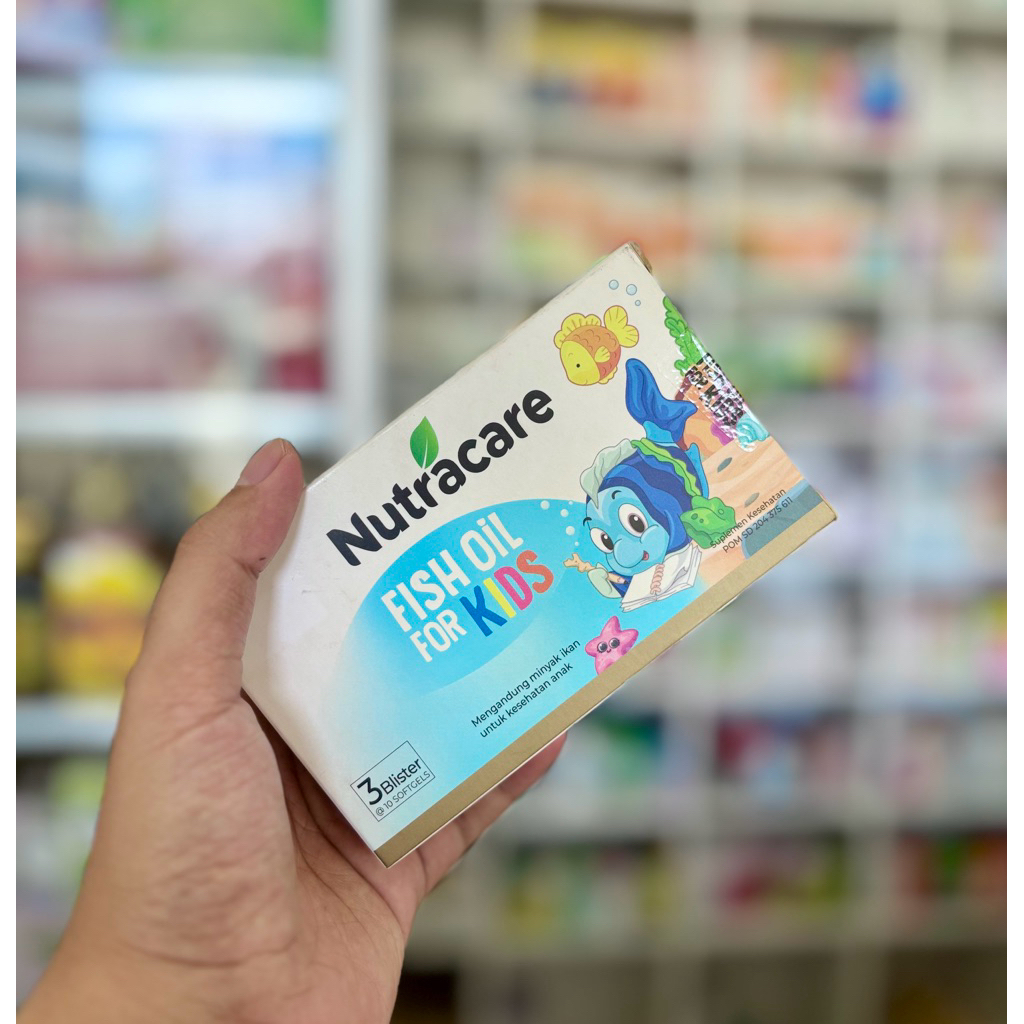 Minyak ikan untuk anak anak merk nutracare