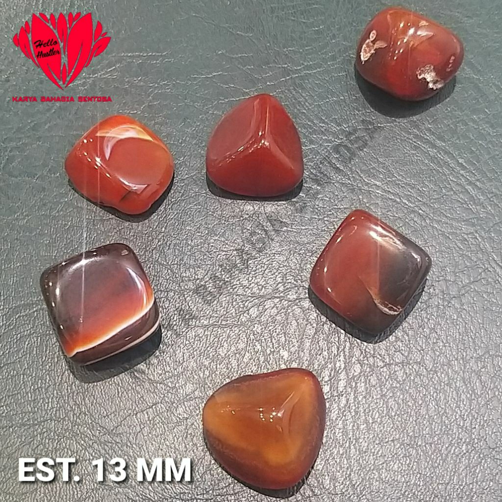 Grand Collector Selection Batu Permata Sakhral Nusantara Damar Wulan Natural Chalcedony Signature Co