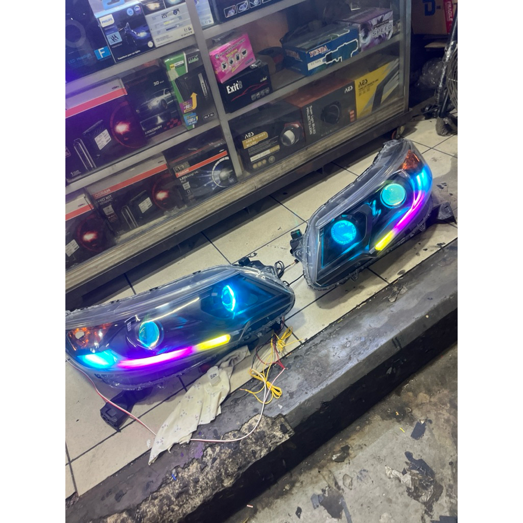 honda brv custom biled rgb
