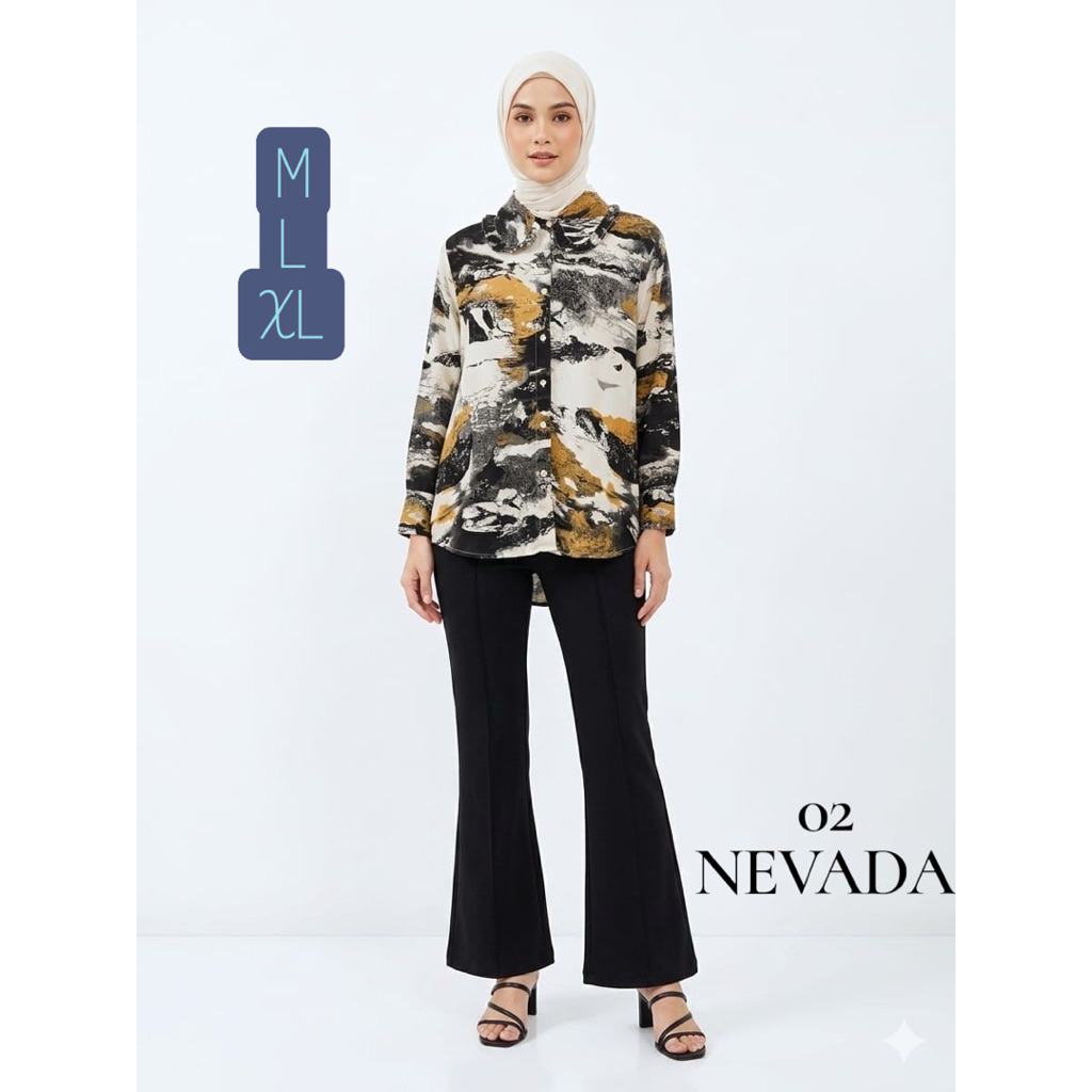 Long Tunik||Tunik Busui||Tunik Motif||Tunik NEVADA
