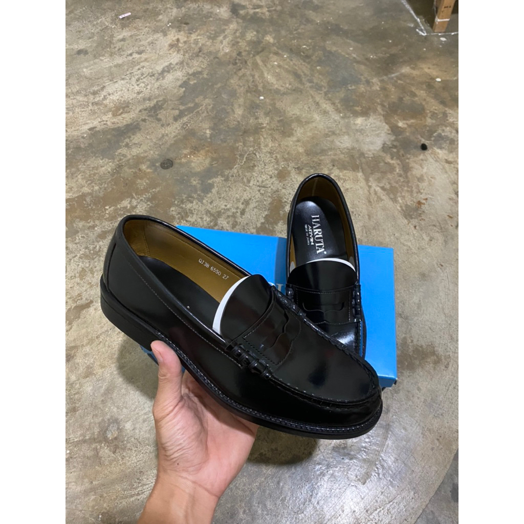 HARUTA ARVIN LOAFER 6550 BLACK